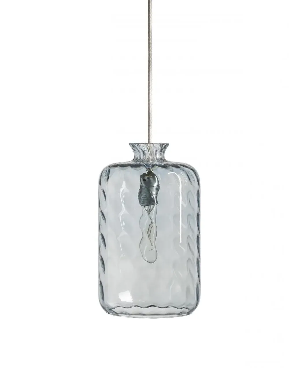 Pillar Pendant Light - Topaz Blue