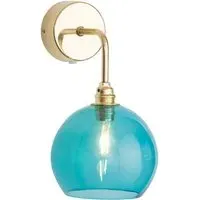 Rowan Wall Light - Blue, Glass