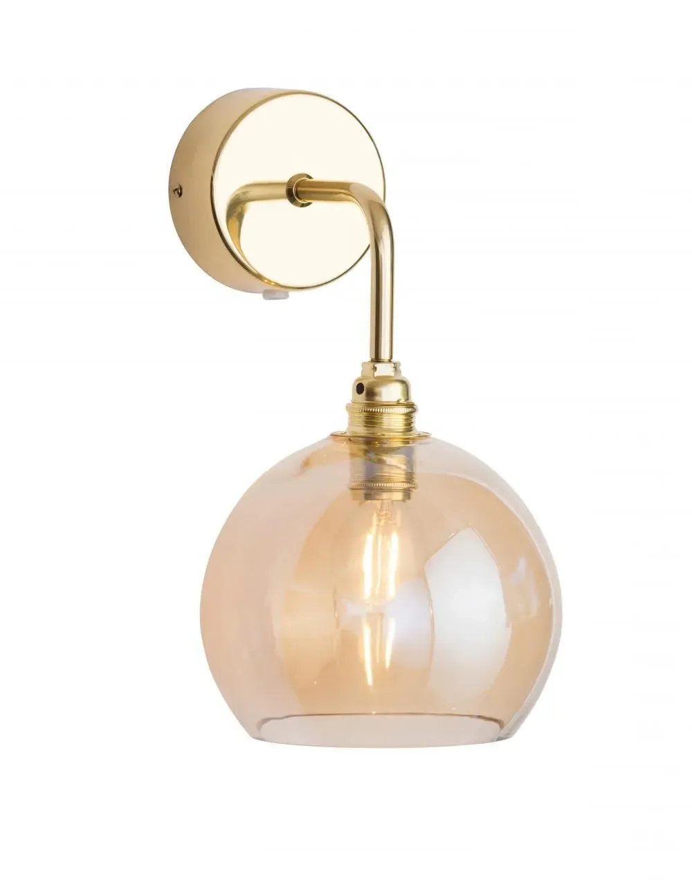 Rowan Wall Light - Clear, Glass