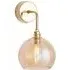 Rowan Wall Light - Golden Smoke, Glass