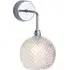 Small Crystal Wall Light - Silver, Lead Crystal