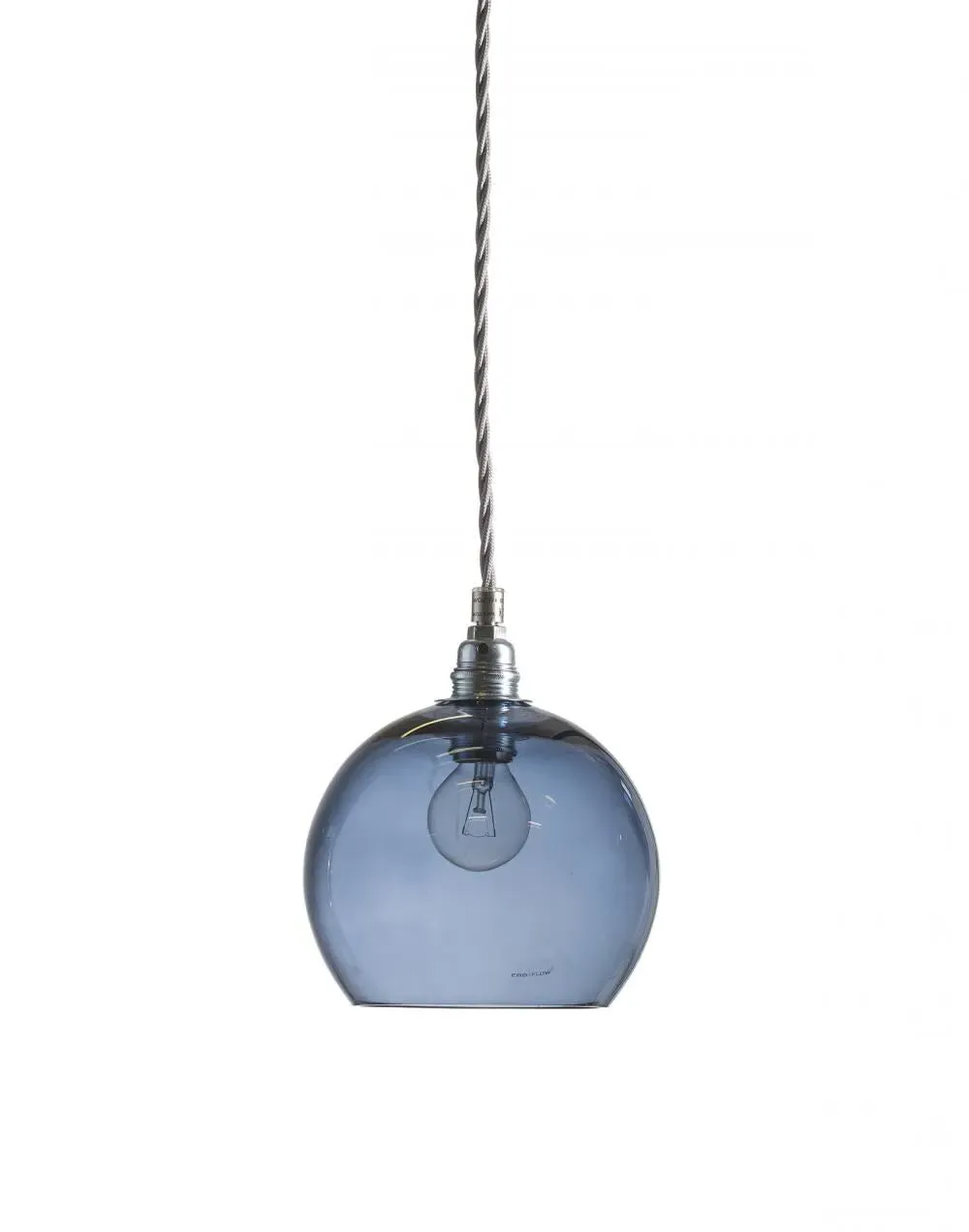 Small Pendant Light - Blue, Glass image