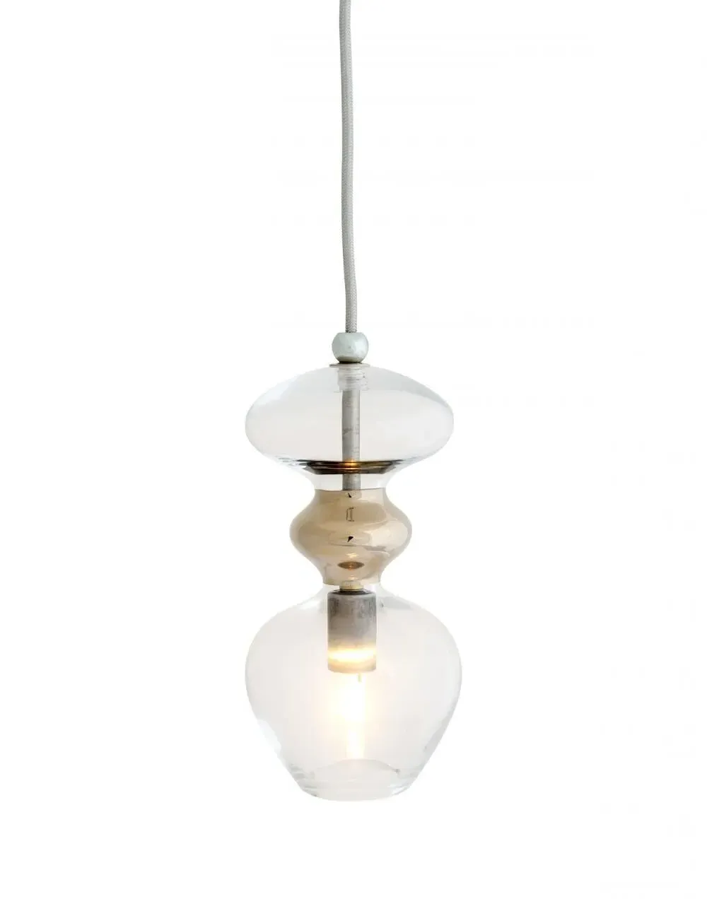 Small Pendant Light - Clear, Glass