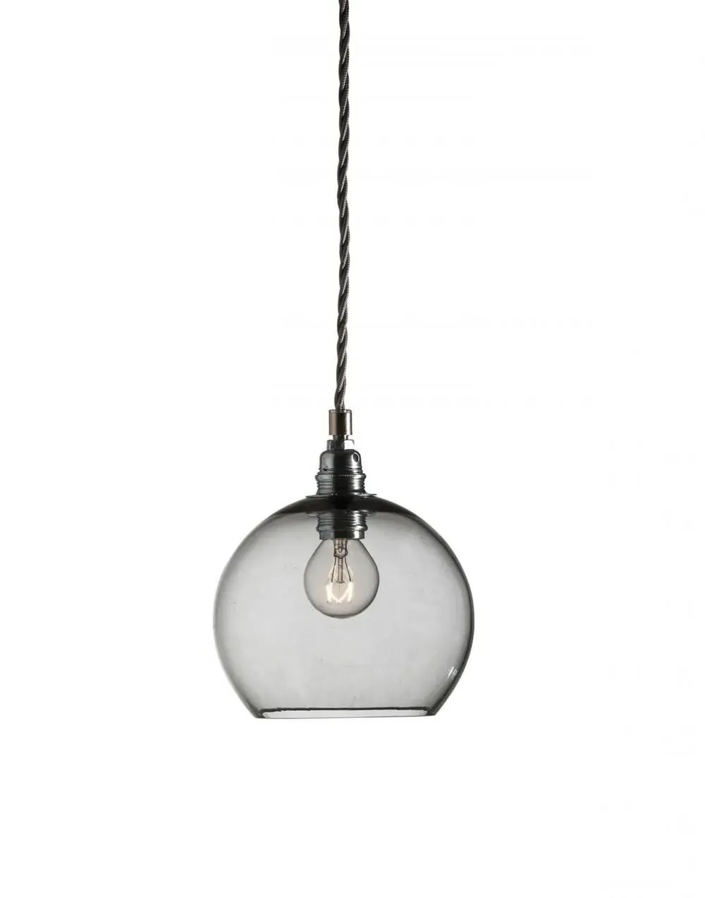 Small Pendant Light - Smoke Grey, Glass image