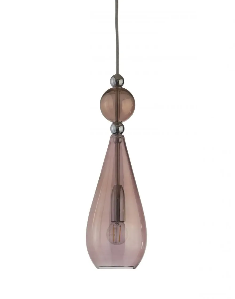Smykke Pendant Light - Obsidian, Glass