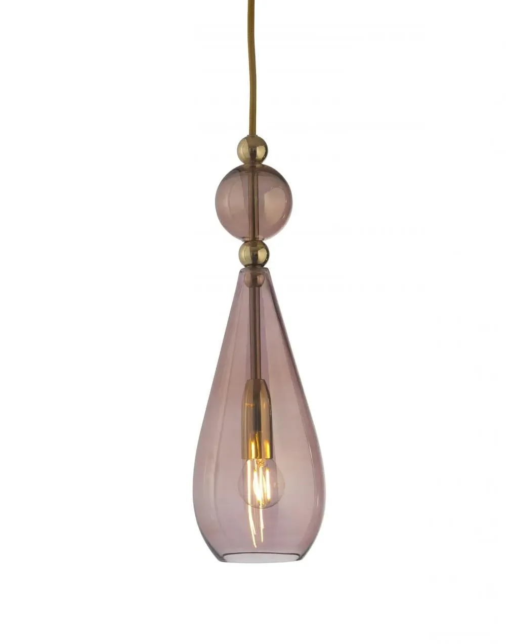 Smykke Pendant Light - Obsidian, Glass image