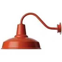 Barn Outdoor Wall Light - Burnt Orange