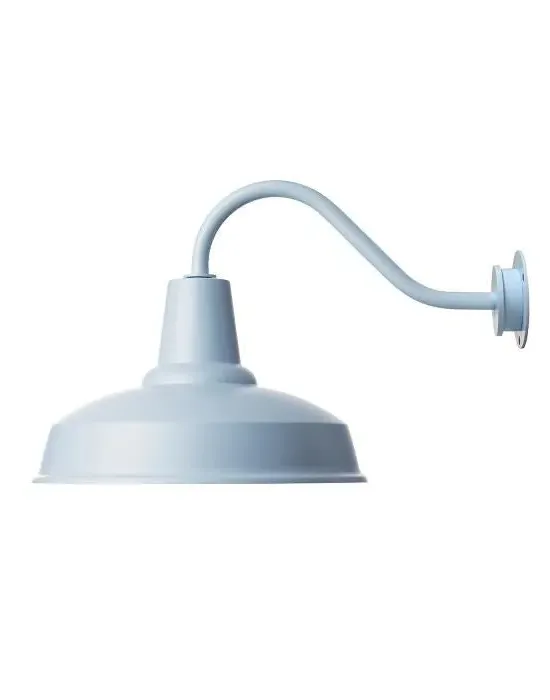 Barn Outdoor Wall Light - Light Blue