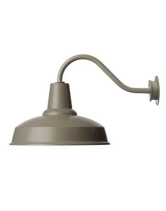 Barn Outdoor Wall Light - Moose Grey