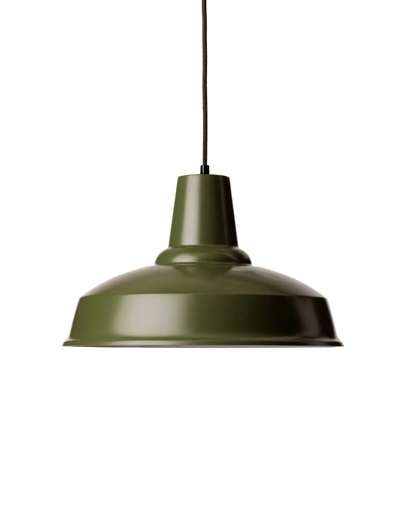 Industrial Pendant Light - Army Green image