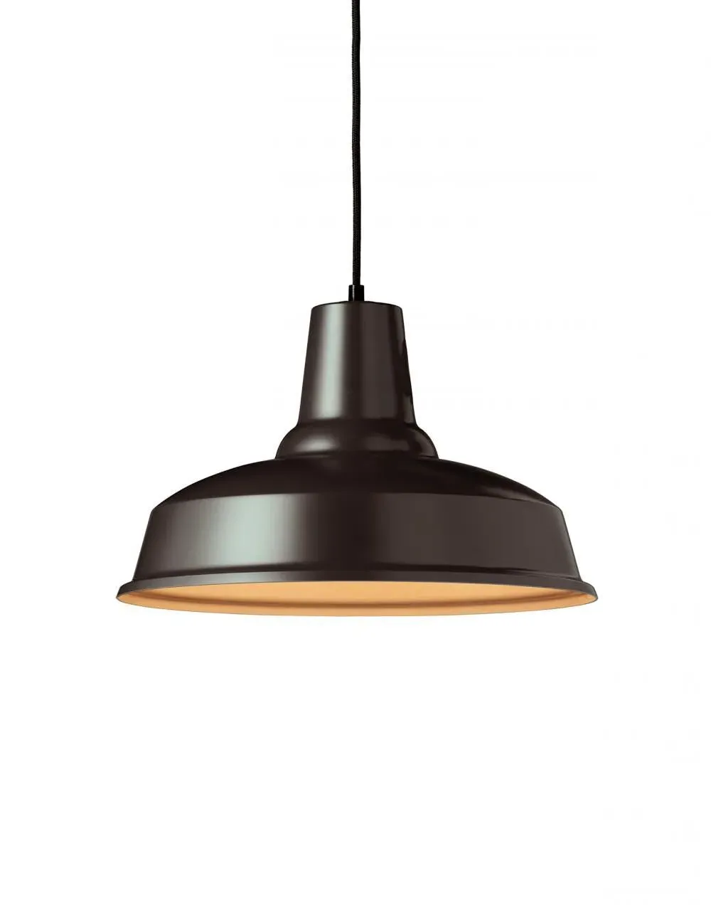 Industrial Pendant Light - Black, Metal image