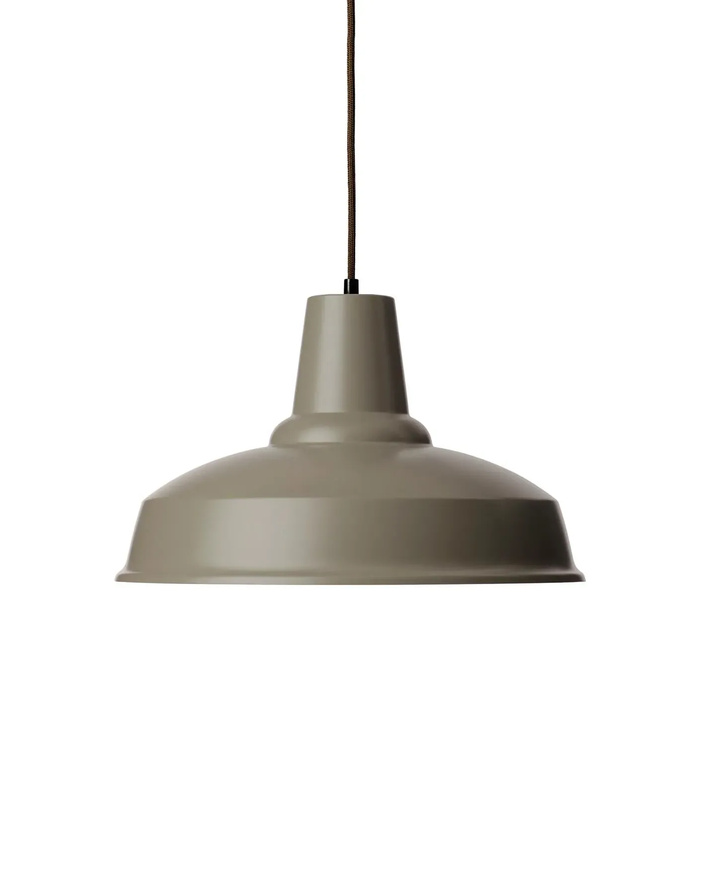 Industrial Pendant Light - Moose Grey