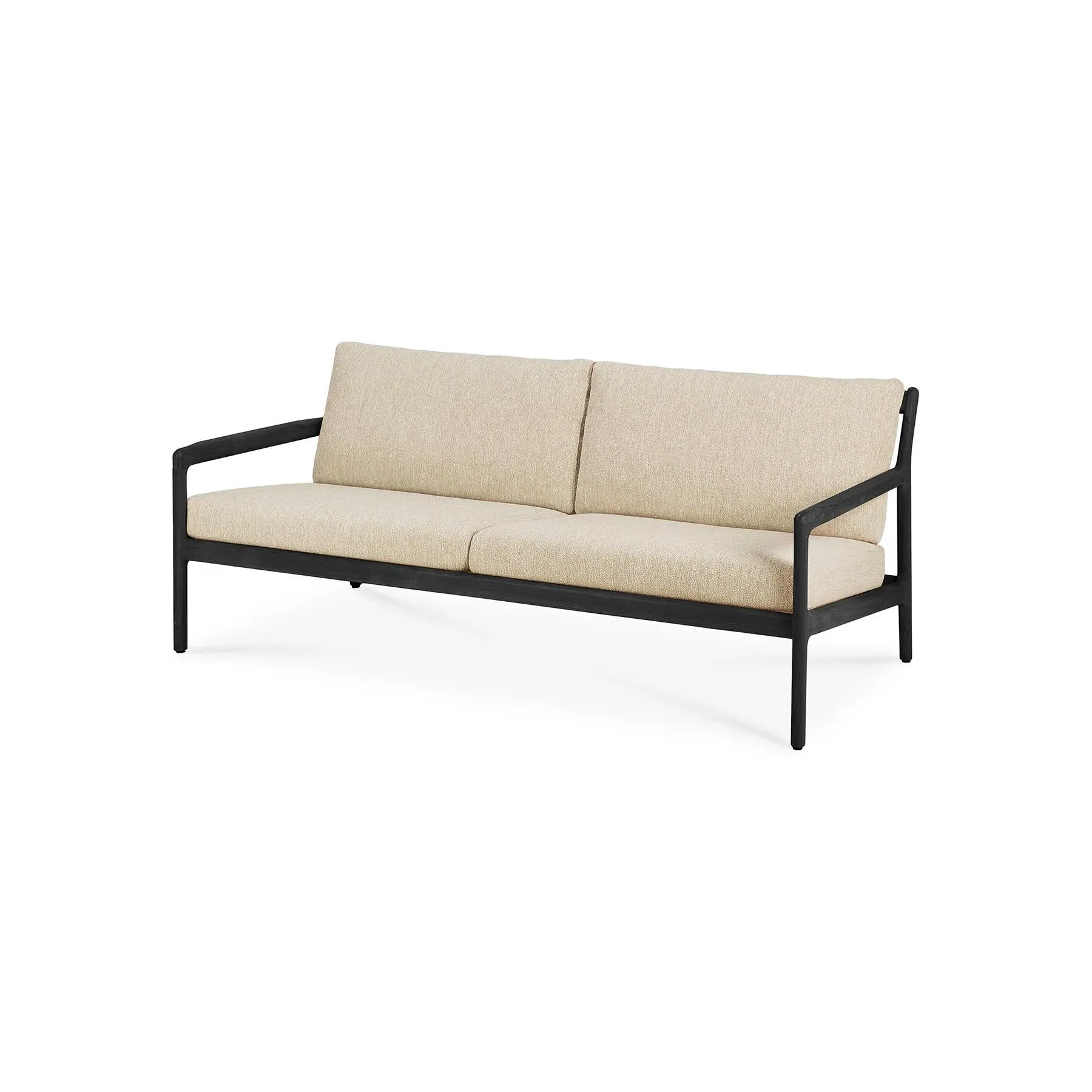 2-Seater Outdoor Sofa - Natural, Teak