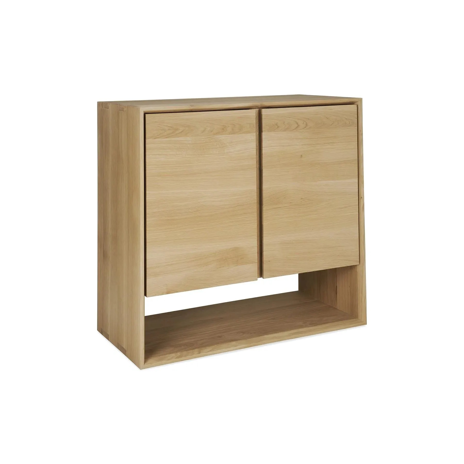 4-Door Sideboard with Storage - Oak