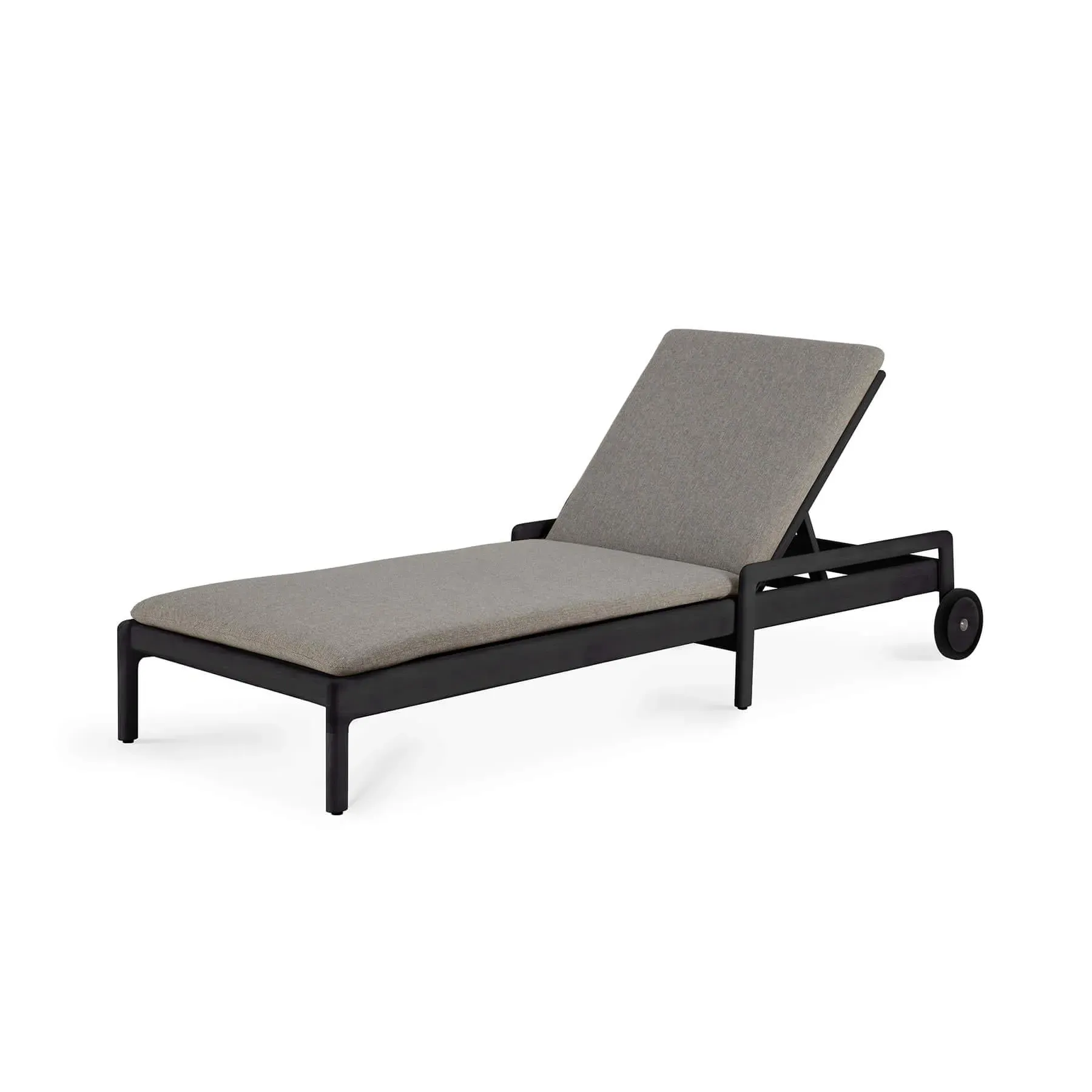 Adjustable Outdoor Lounger - Mocha, Teak