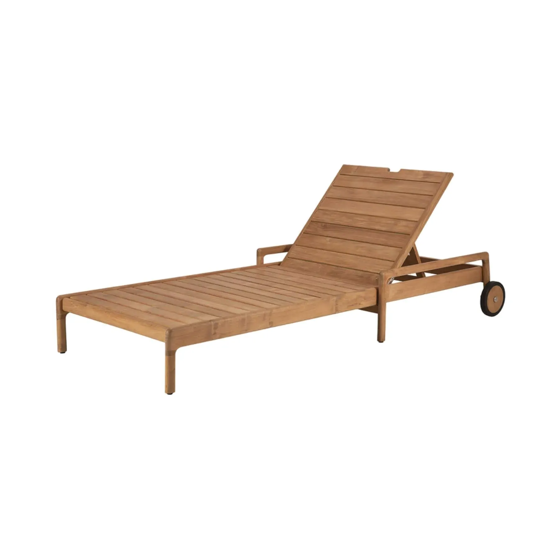 Adjustable Outdoor Lounger - Teak
