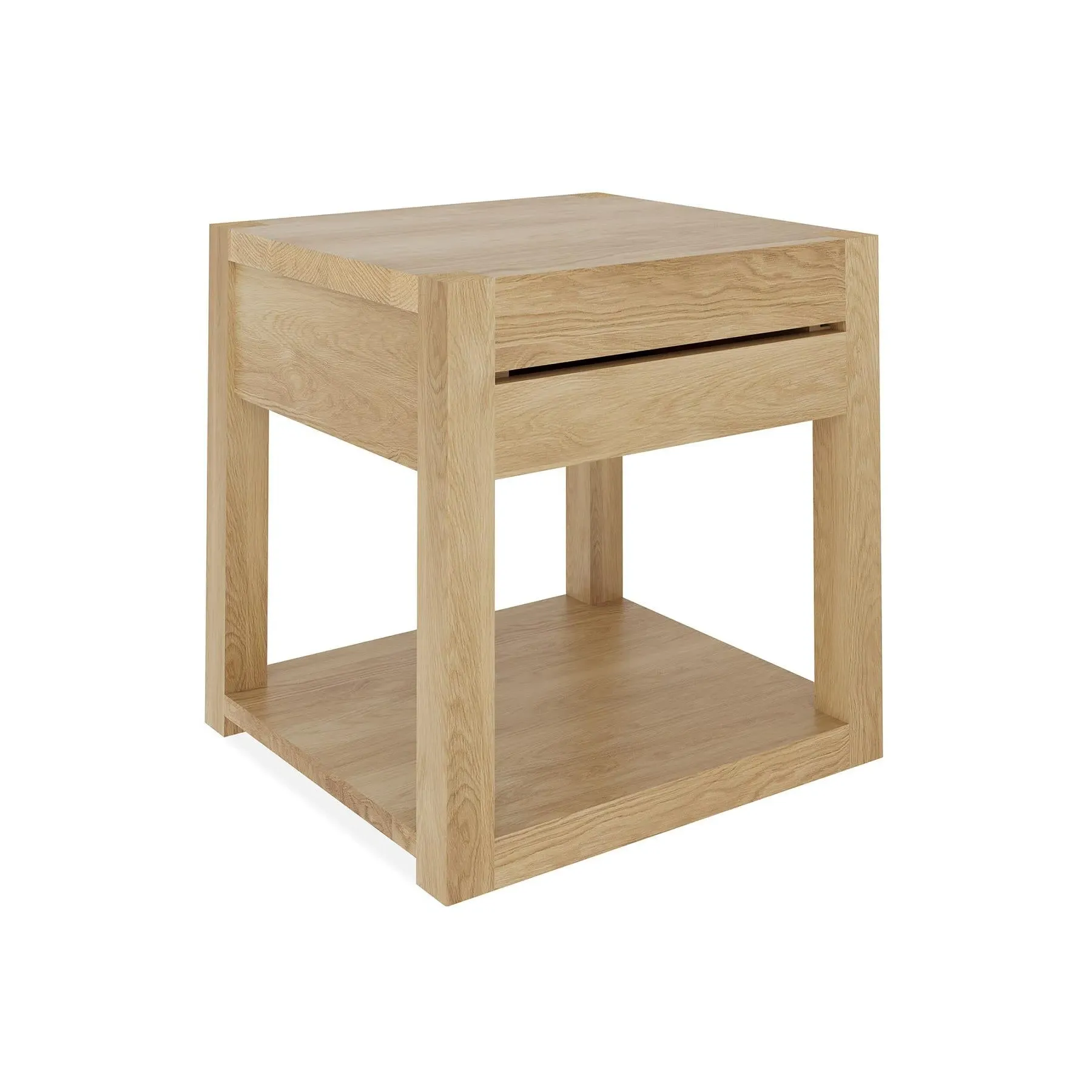 Azur Bedside Table - Oak