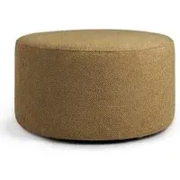 Barrow Low Pouf - Ginger