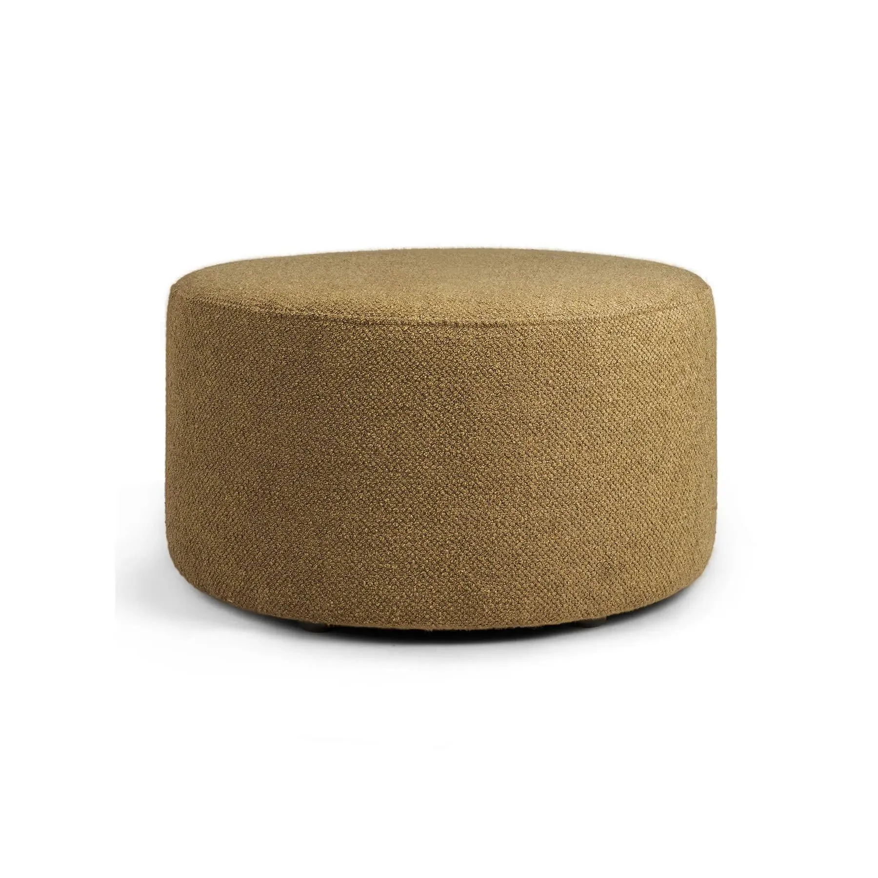 Barrow Low Pouf - Ginger