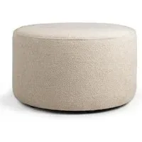 Barrow Low Pouf - Off White
