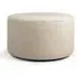 Barrow Low Pouf - Off White