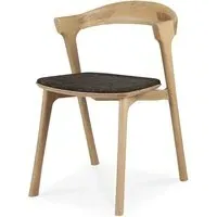 Bok Dining Chair - Dark Brown, Oak
