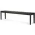 Bok Extra Large Dining Bench - Black, Oak