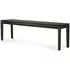 Bok Large Dining Bench - Black, Oak