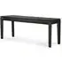 Bok Medium Dining Bench - Black, Oak