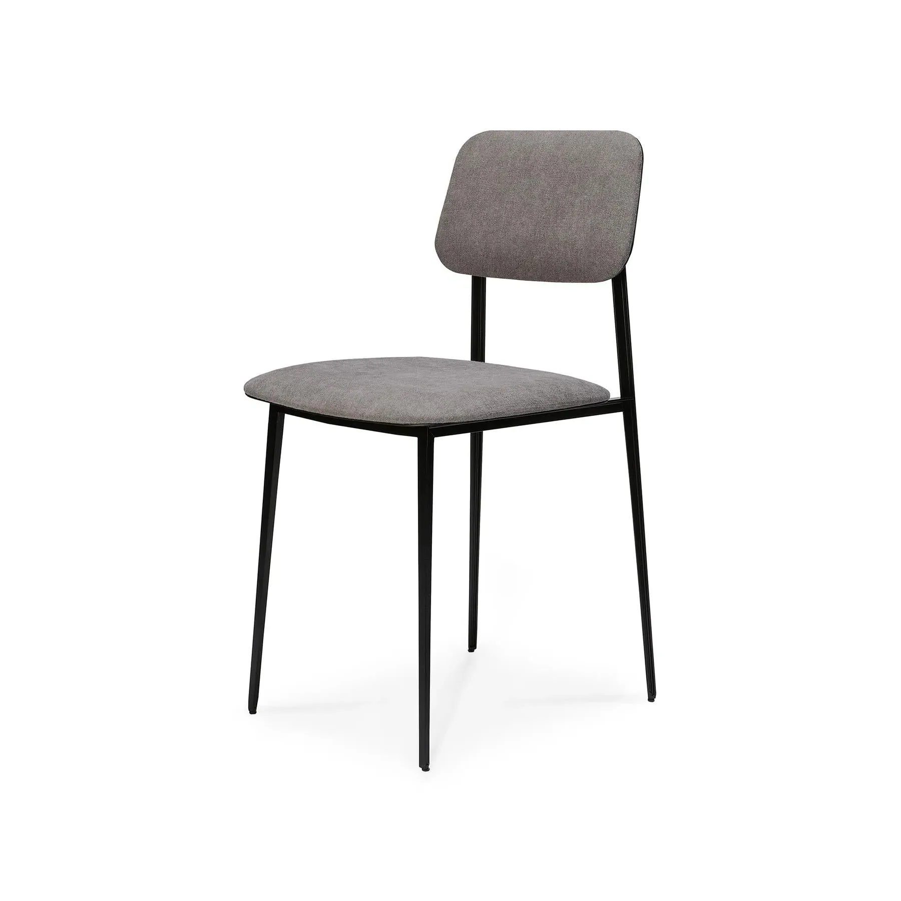 DC Dining Chair with Upholstery - Brown, Leather