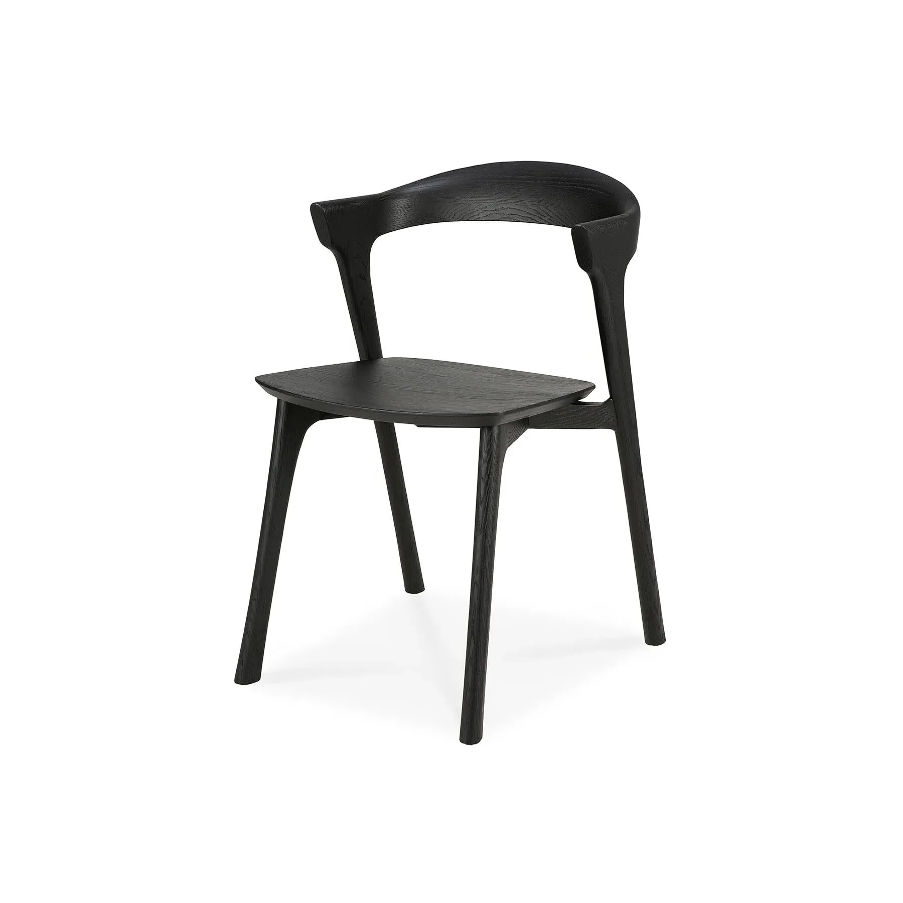 Dining Chair Un-upholstered - Black Oak image