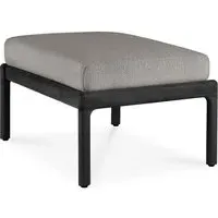 Jack Outdoor Footstool - Mocha, Teak