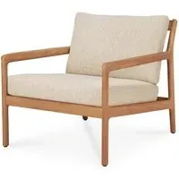 Jack Outdoor Lounge Chair - Natural, Teak