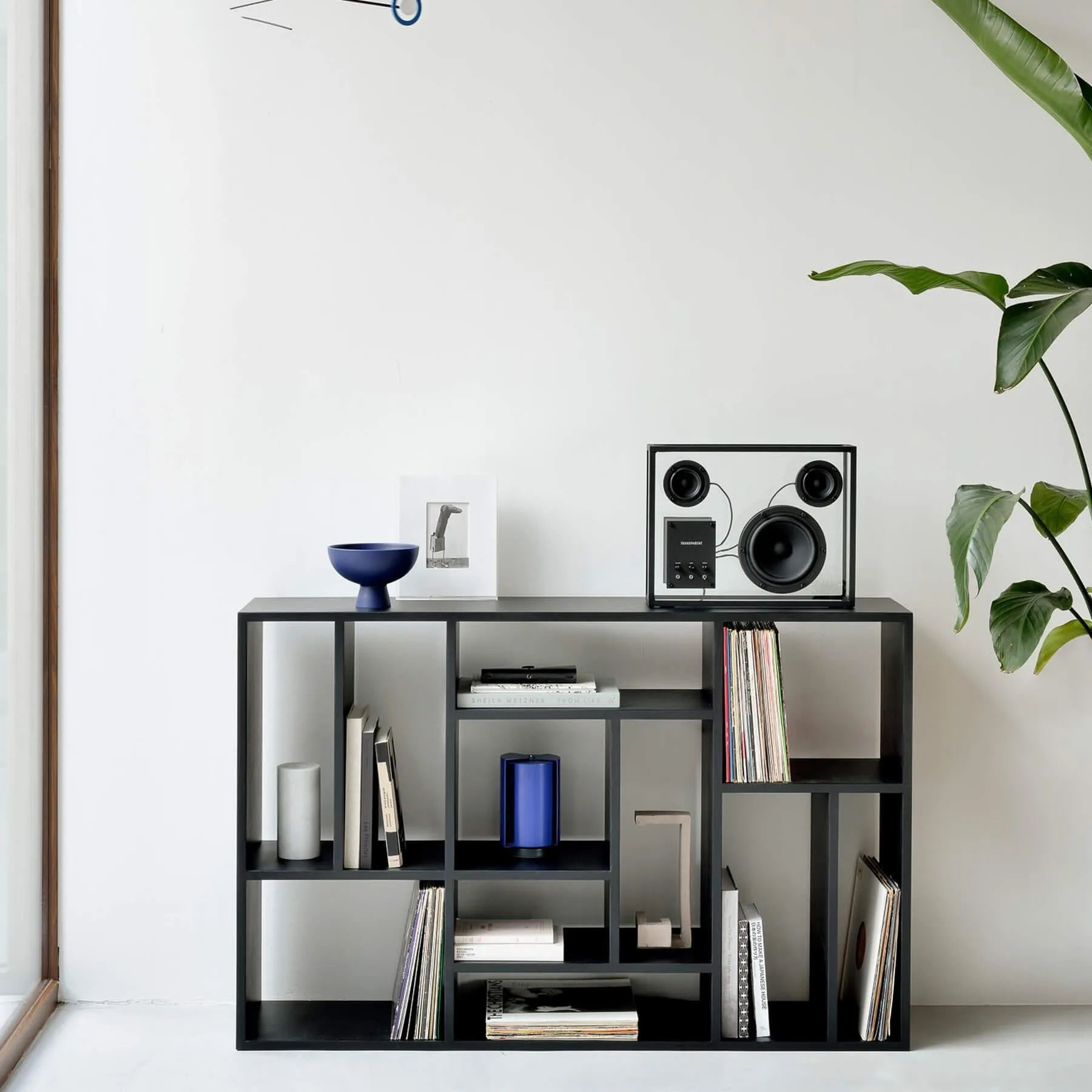 Large M Rack Shelf System - Teak, Solid Wood