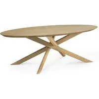 Mikado Oval Coffee Table - Oak