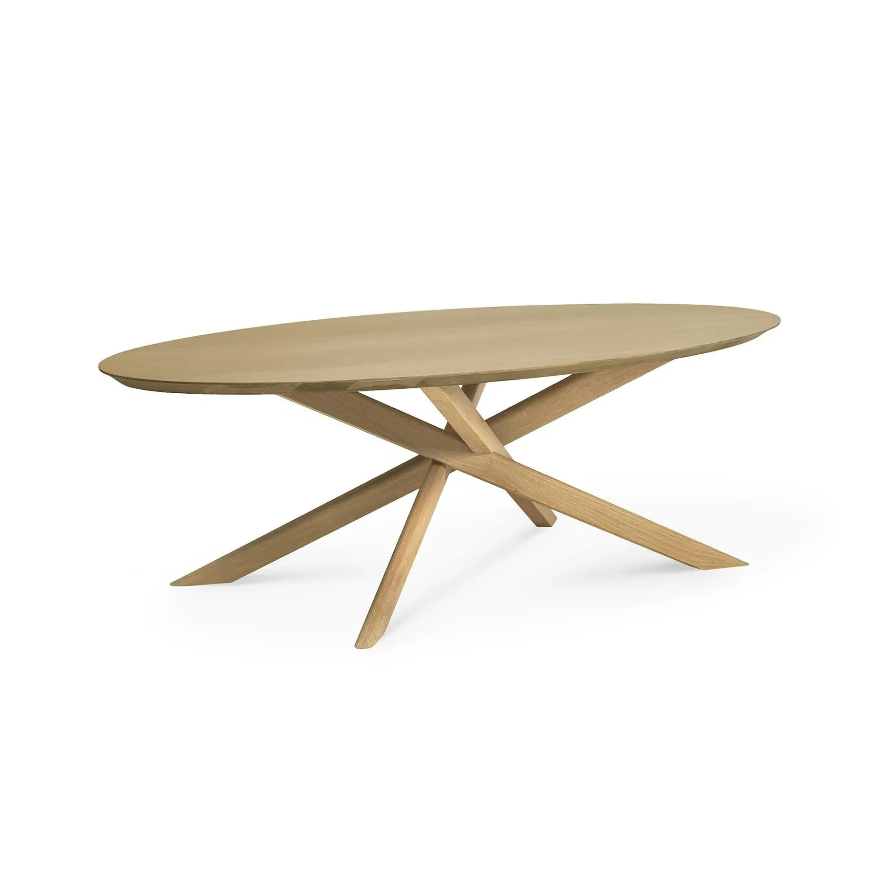 Mikado Oval Coffee Table - Oak image