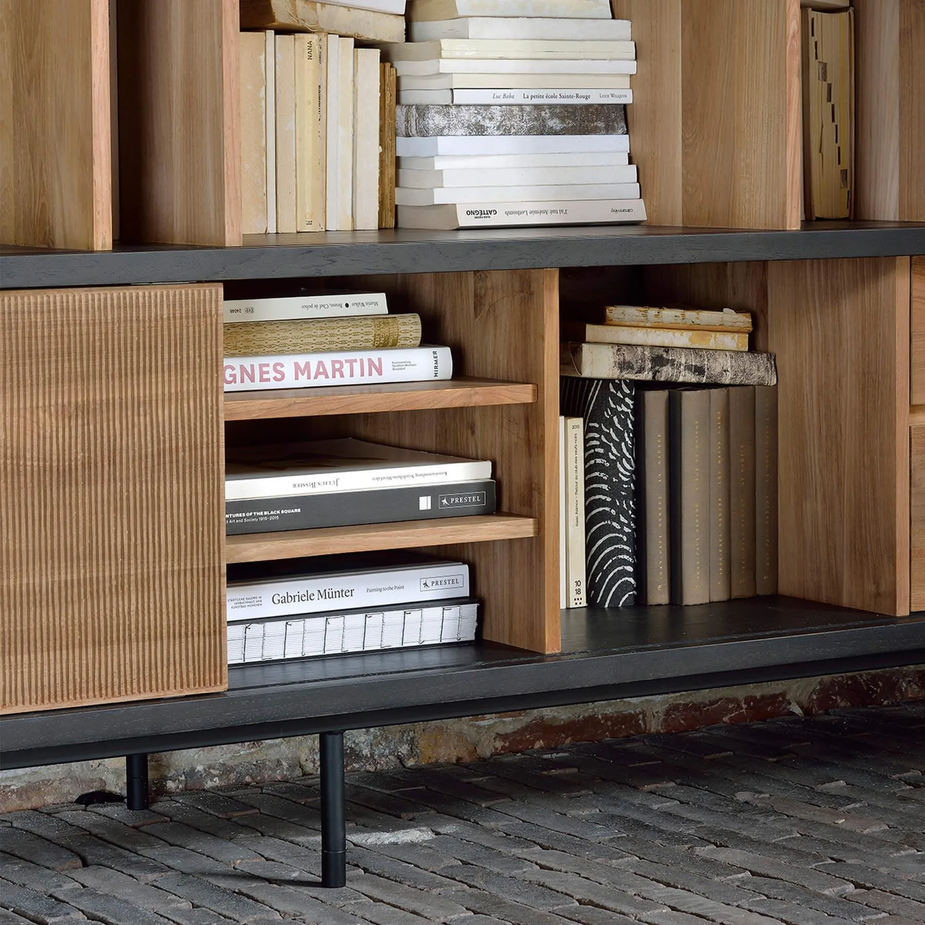 Oscar Sideboard with Sliding Doors - Teak