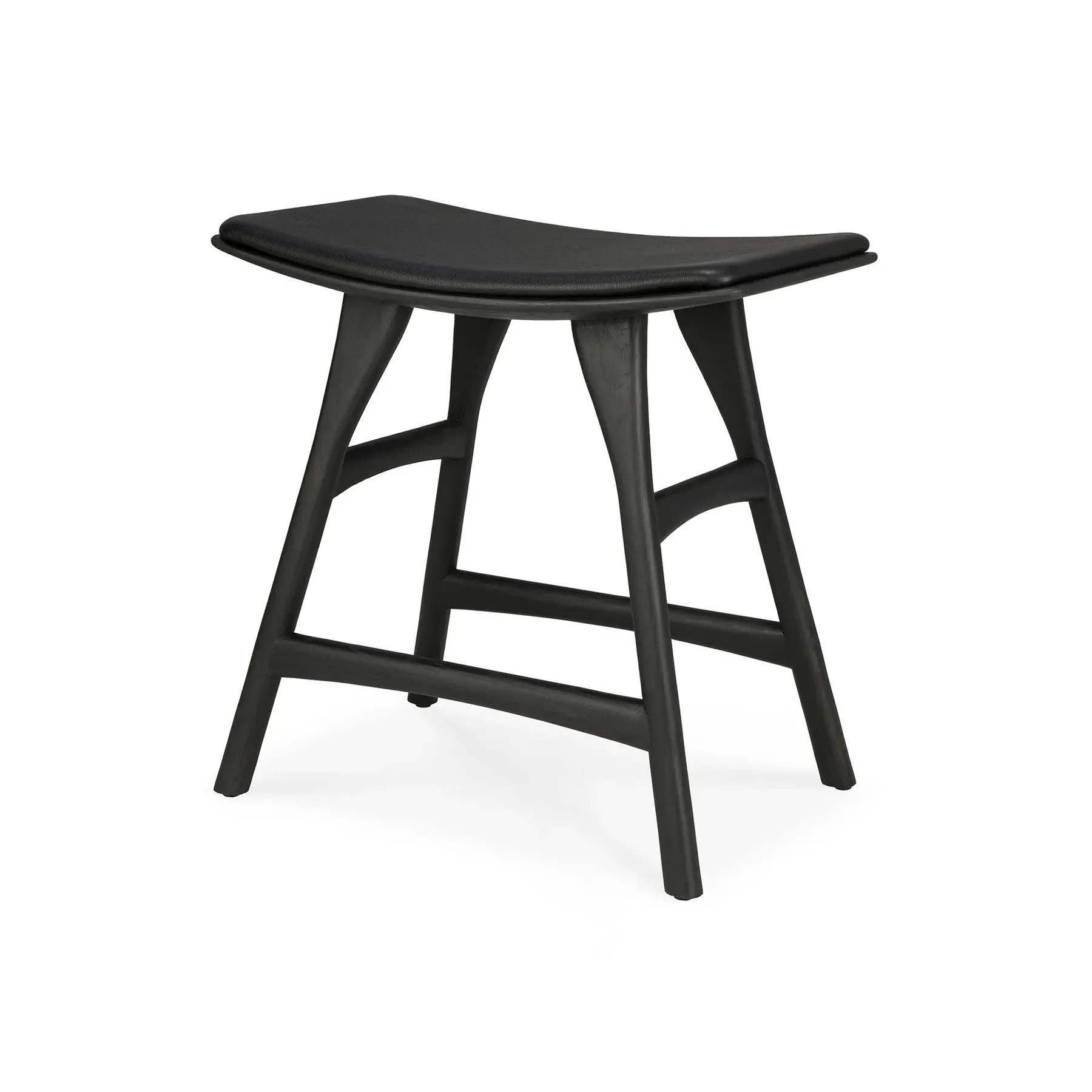 Osso Dining Stool - Black, Oak image