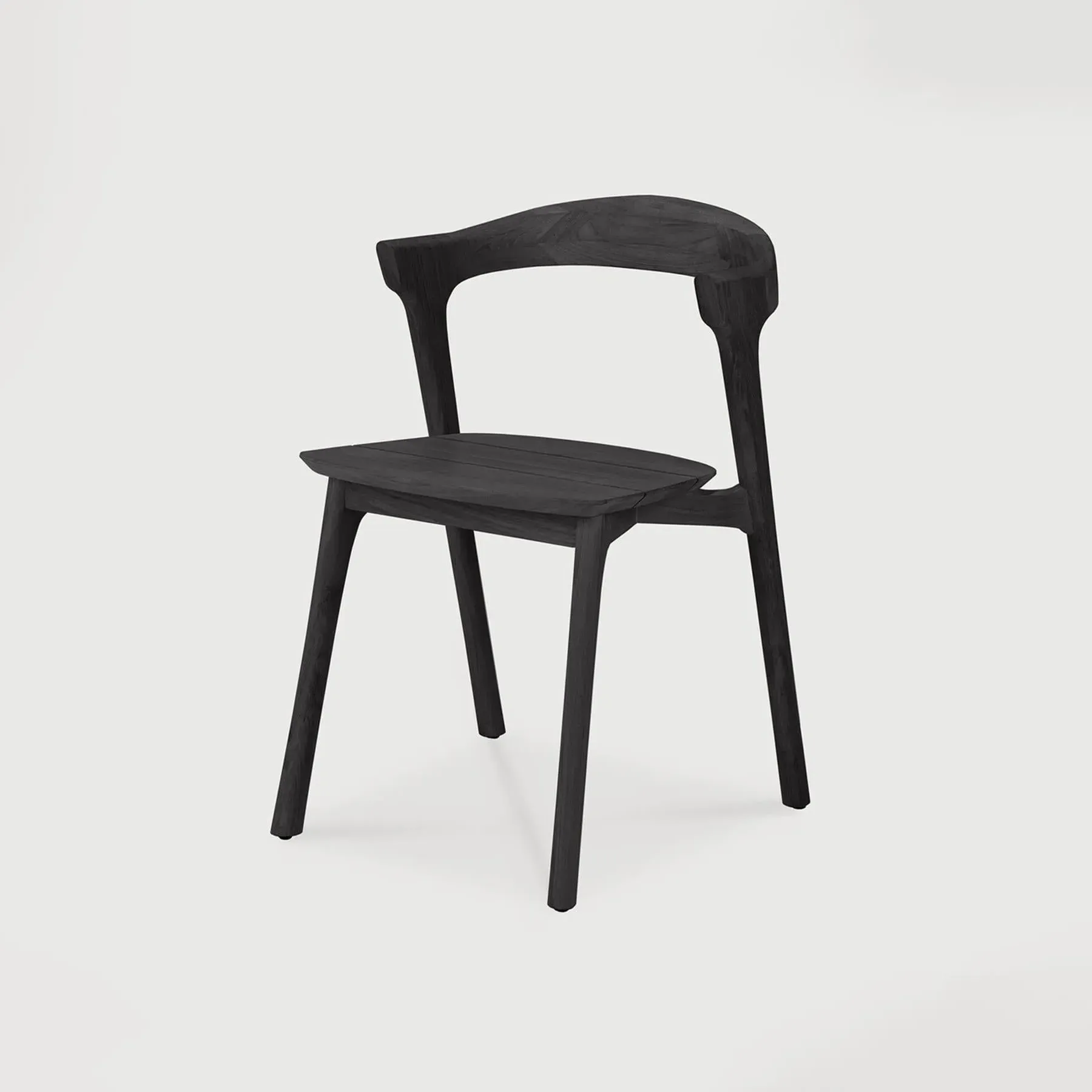 Outdoor Dining Chair - Black, Teak image