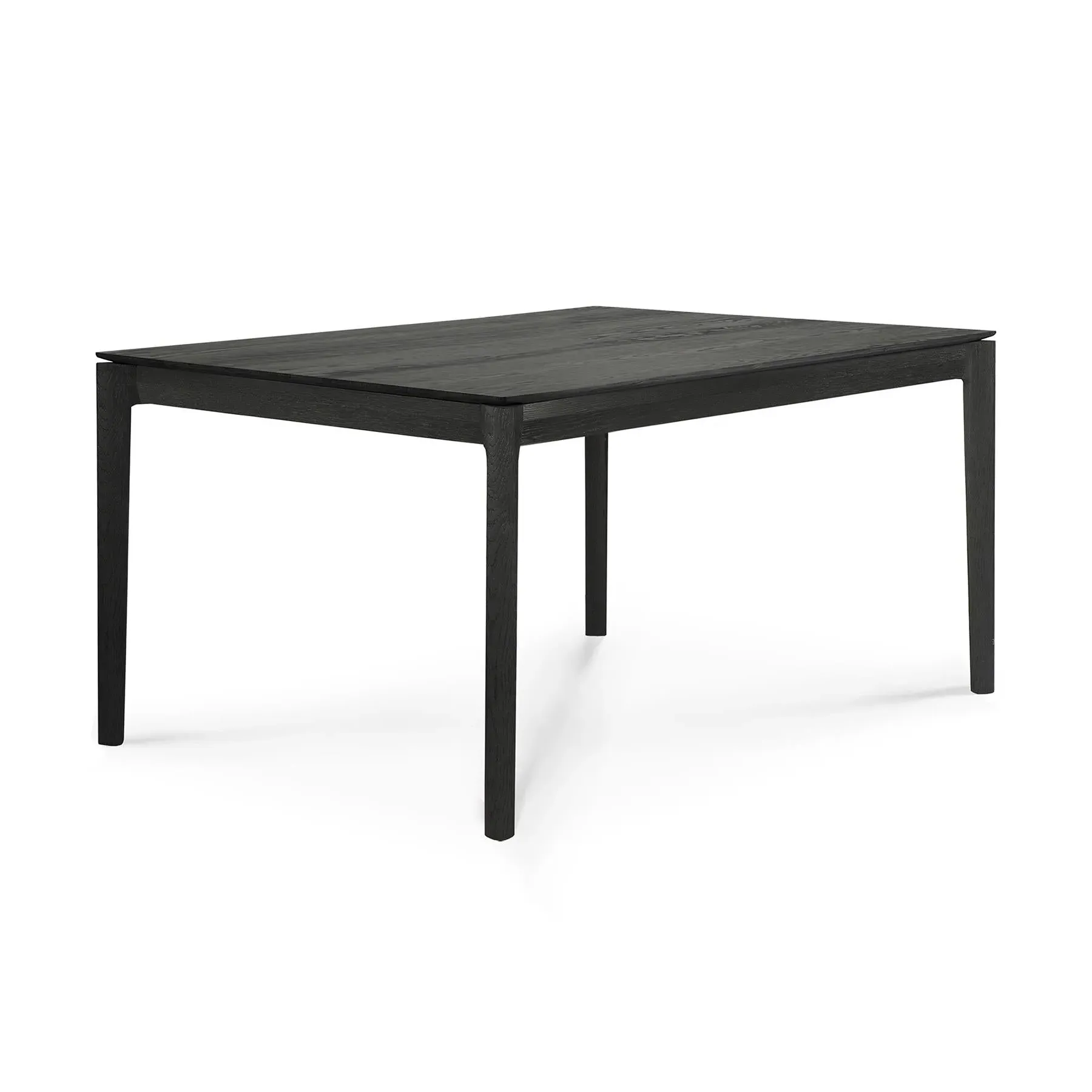 Rectangular Dining Table - Black Oak, Solid Wood image
