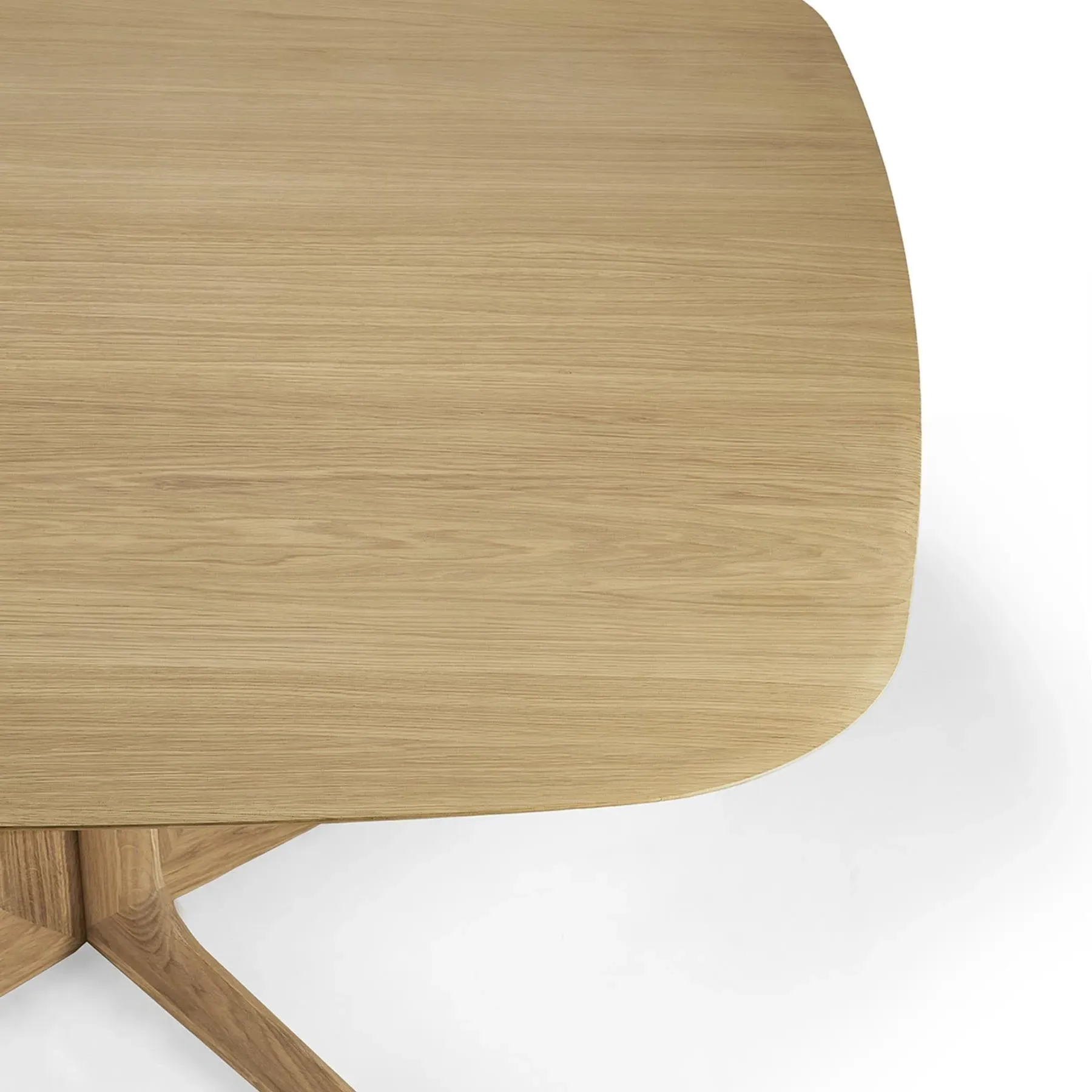 Rectangular Dining Table - Oak Brown, Solid Wood