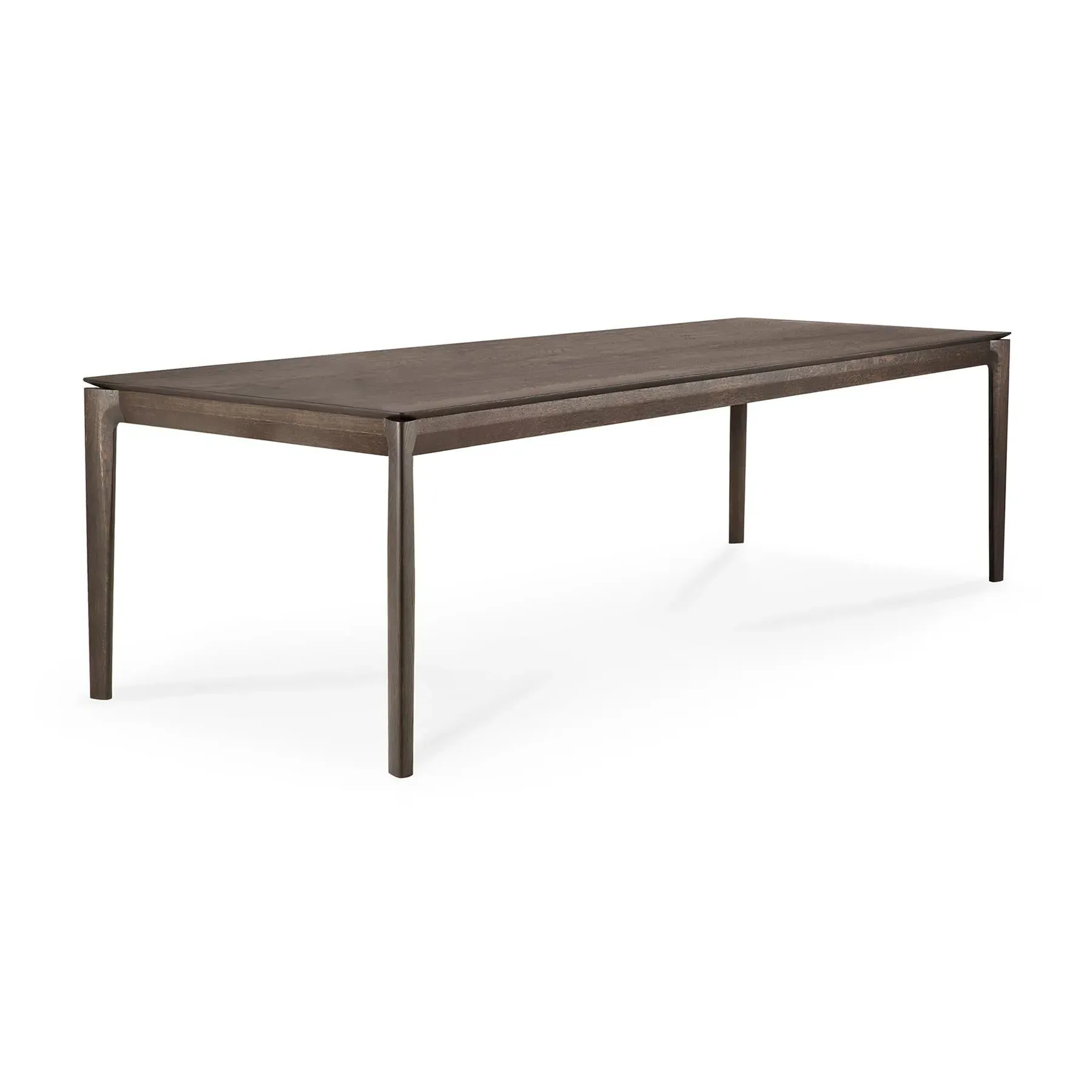 Rectangular Dining Table - Oak Brown, Solid Wood