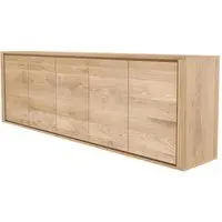 Shadow 5-Door Sideboard - Oak