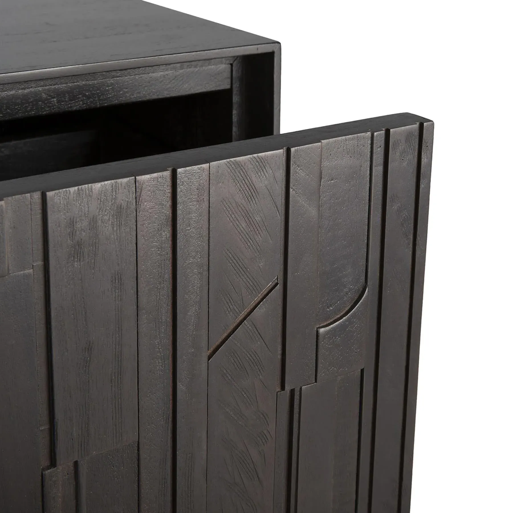 TV Cabinet with 1 Drawer - Mahogany, Teak