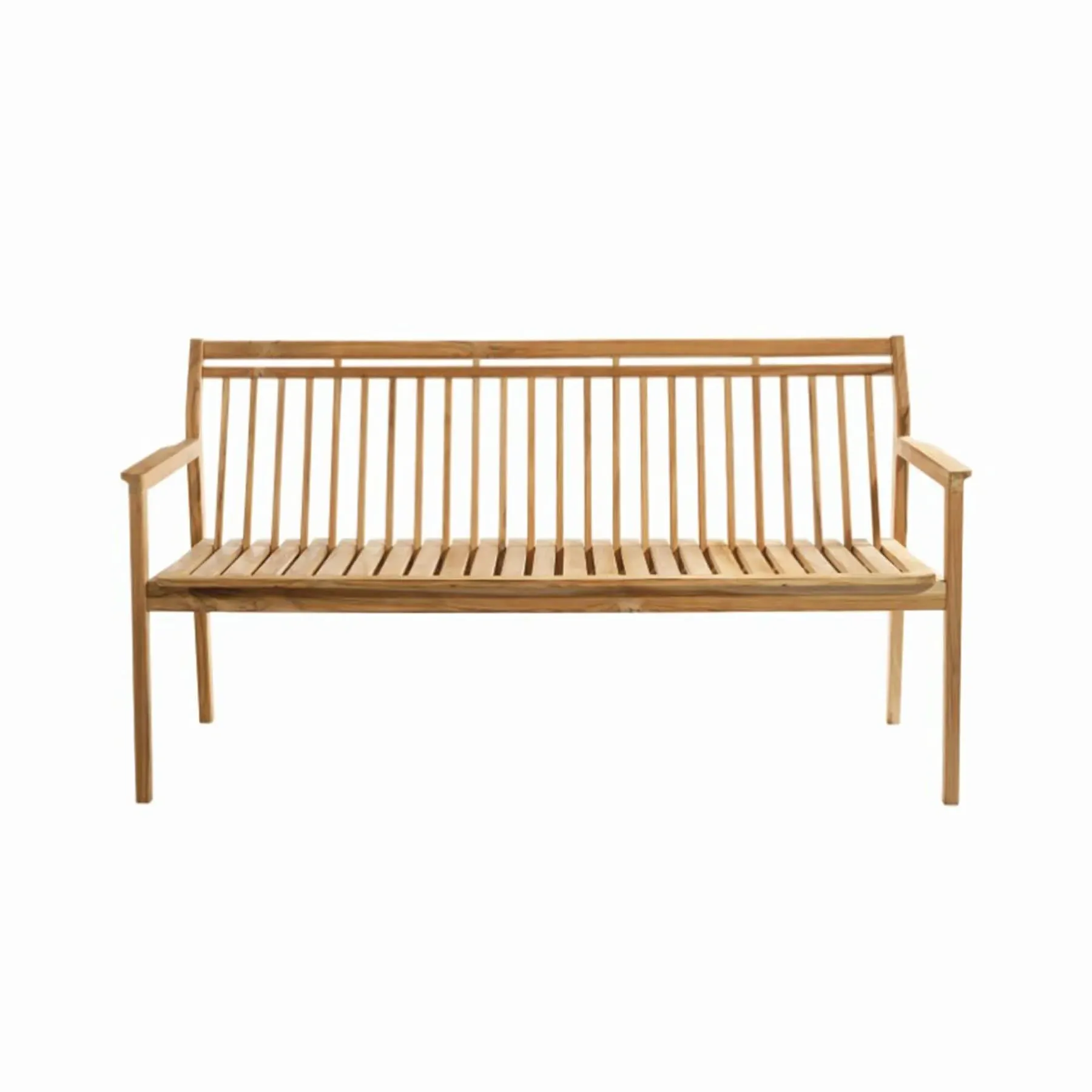 2-Seater Garden Bench - Oiled Teak