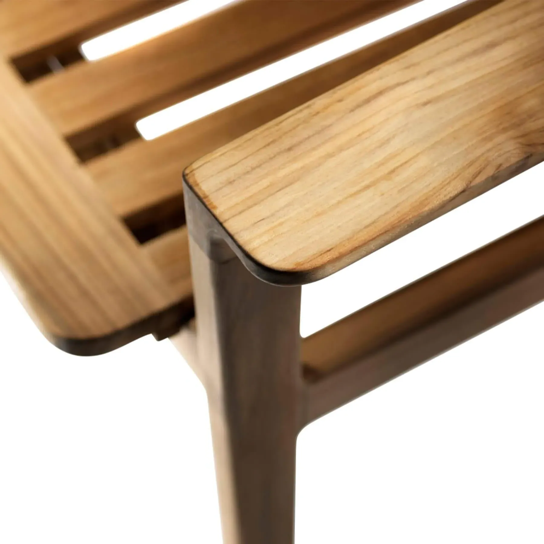 3-Seater Garden Bench - Oiled Teak