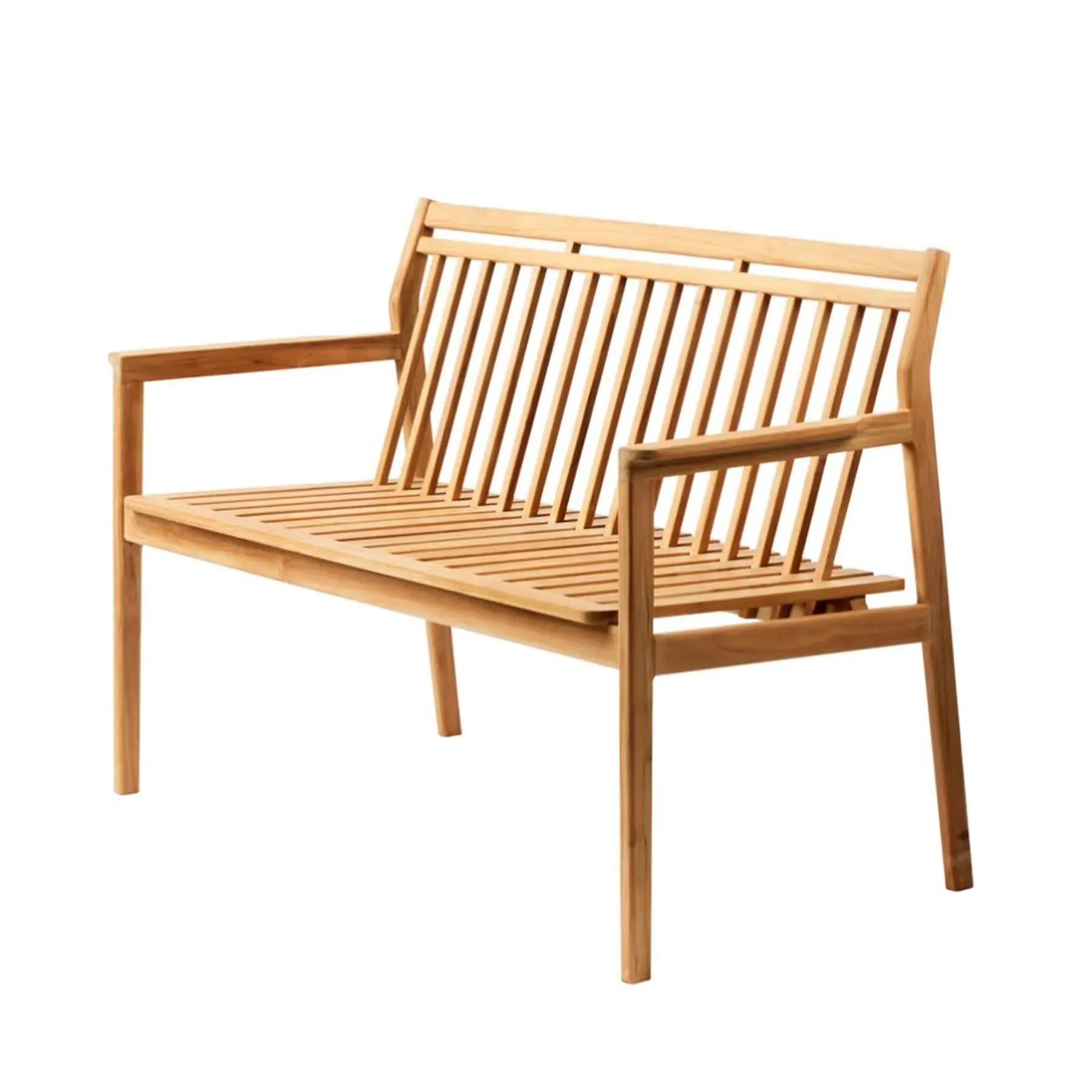 3-Seater Garden Bench - Oiled Teak