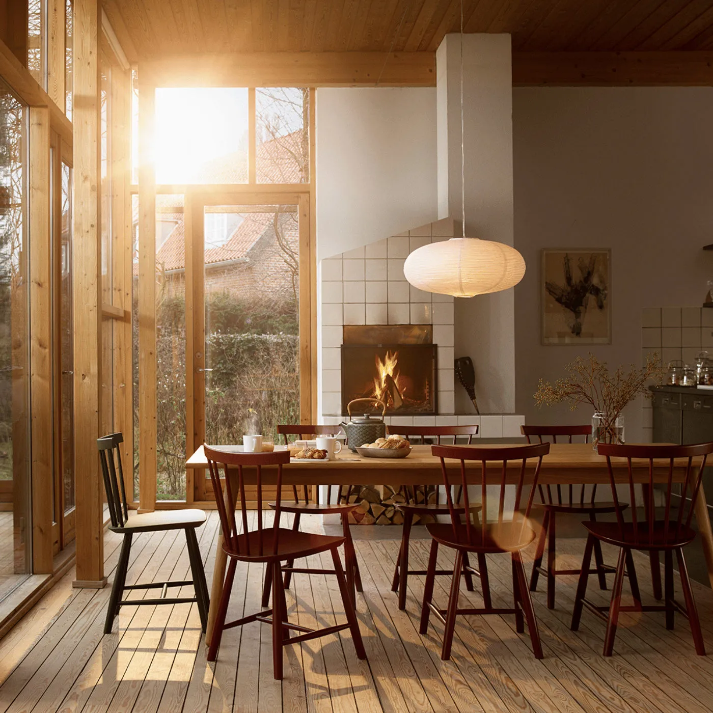 8-Seater Dining Bundle with Extension - Grey, Beech