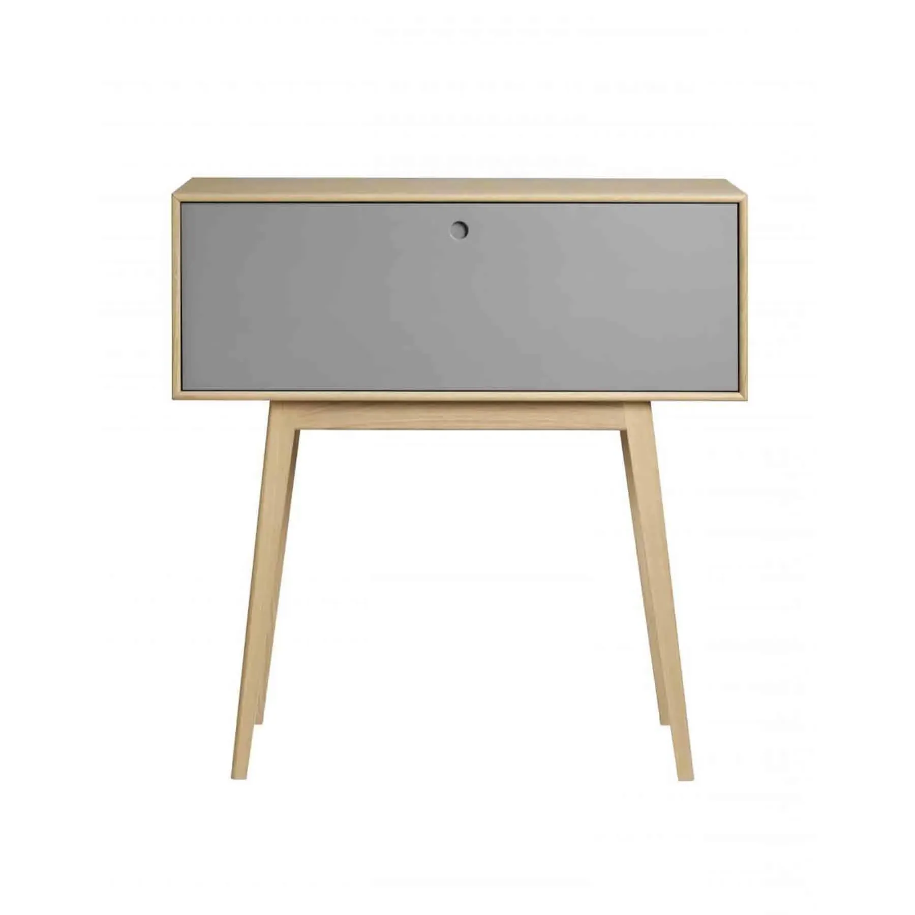 A84 Butler Secretary Desk - Oak, Grey image