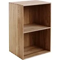B98 Large Bookcase 32cm - Oak